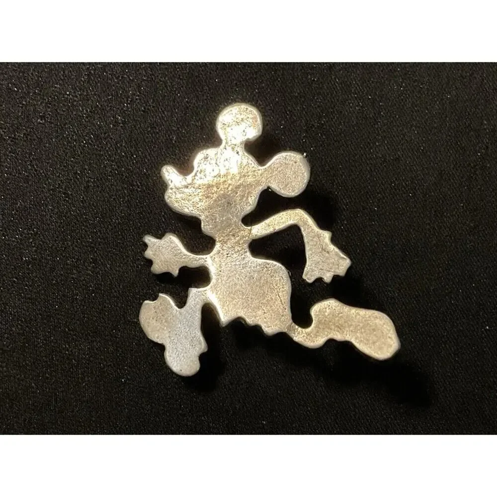 925 Sterling Silver Disney Mickey Mouse Vintage Brooch